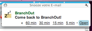 snooze chrome 1 Snooze pour Gmail vous rappelle de répondre à vos mails importants [Chrome]