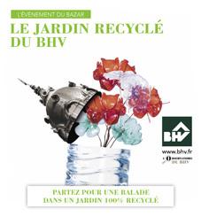 Le jardin recyclé du BHV : du 30 mars au 28 mai 2011