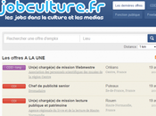 Ouverture d’un site recherche d’emplois dans culture