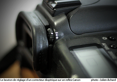 Astuce : le correcteur dioptrique