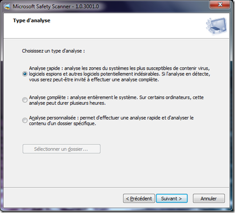 image image thumb2 Microsoft Safety Scanner aide à supprimer les logiciels malveillants