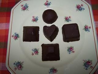 Petites gourmandises au choccolat