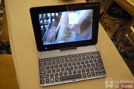 1010066 La tablette Acer Iconia Tab W500 également disponible