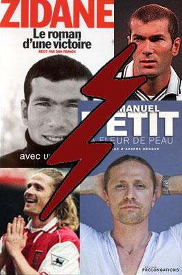 Zinédine Zidane et Emmanuel Petit