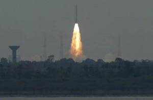 L’Inde place trois satellites en orbite