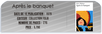 [Agréable] Après le banquet, de Yukio Mishima