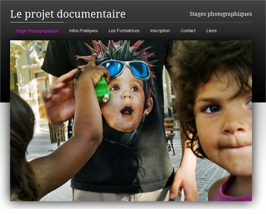 Stage photo : le Projet documentaire