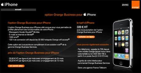 orange business iphone