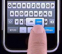 Iphone Keypad DE