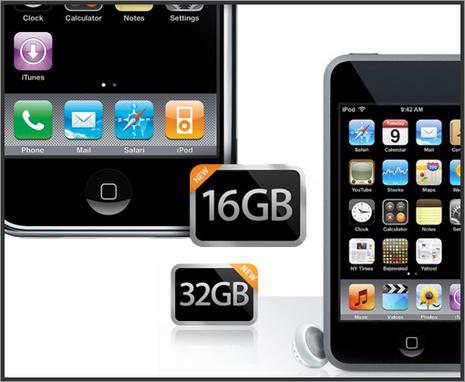 Apple iPhone 16 Go et iPod Touch 32 Go