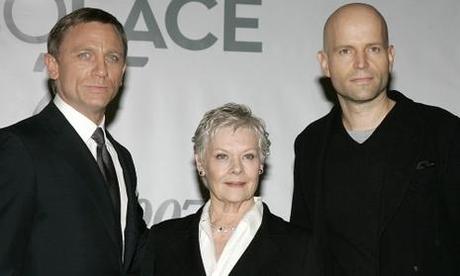 Daniel Craig, Judi Dench et Marc Forster
