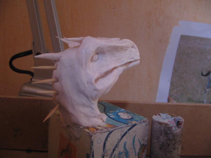 [Sculpture - WIP] Dragon raptor