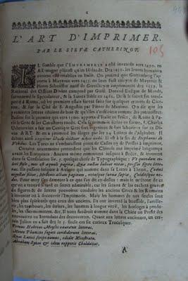 De la documentation et des ouvrages de bibliophilie