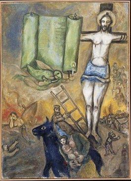Chagall 9.Crucifixion