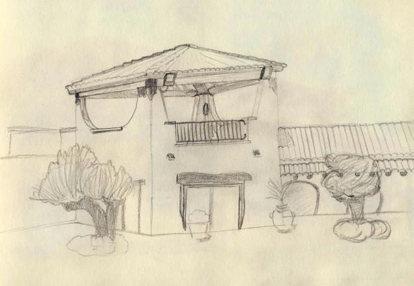 Croquis en Sardaigne (crayonnés)