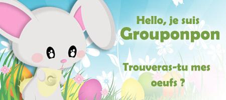 Grand concours Groupon ce 22 Avril 2011: 100 bons de 10 € à gagner.