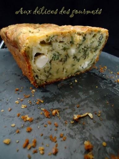 CAKE A LA FETA ET AUX HERBES