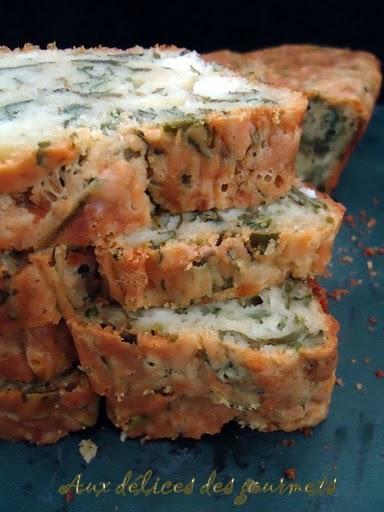 CAKE A LA FETA ET AUX HERBES