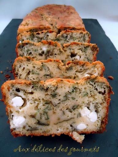 CAKE A LA FETA ET AUX HERBES