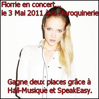 Concours | Gagne deux places pour le concert de Florrie à la Maroquinerie (Paris).