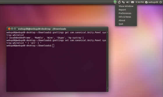 systray1 560x335 Ubuntu 11.04 : Retrouver vos applications dans la barre de notification