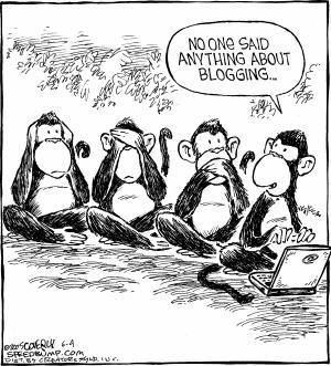 No-blogging Un Billet intitulé… No Blogging ?