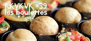 Boulettes de riz à la poire - Onigiri sucré pour le KKVKVK #39