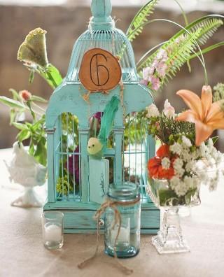 Decoration de mariage theme oiseau