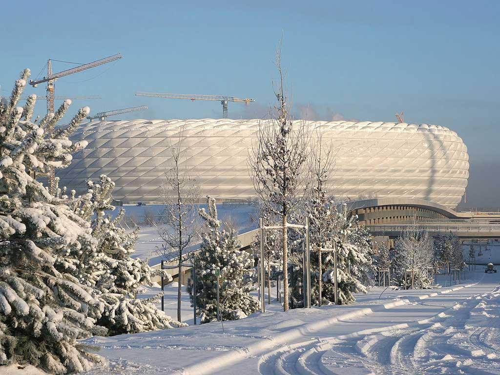 Allianz Arena, un stade impressionnant.