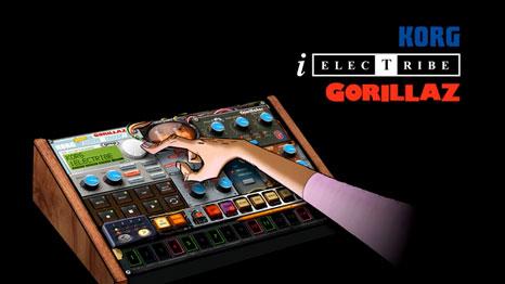 iElectribe Gorillaz Edition sur iPad/iPhone...