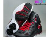 Nike LeBron P.S. Black/Sport Red/White