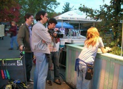 Behind the scenes - Kristen in Adenvtureland