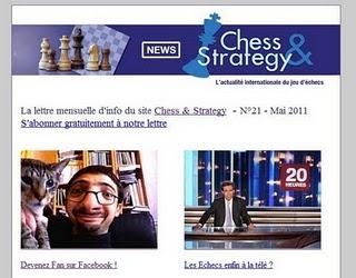 Découvrez notre Newsletter des échecs de Mai !