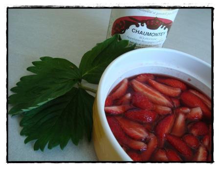 Gariguettes au vin rouge