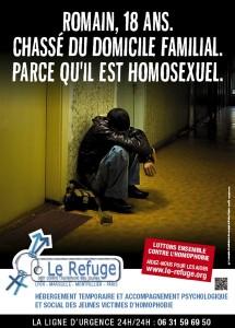 Détresse des jeunes homosexuels : le refuge lance sa nouvelle campagne d’affichage
