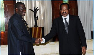 Les félicitations du Chef de l'Etat à Son Excellence Goodluck Ebele Jonathan