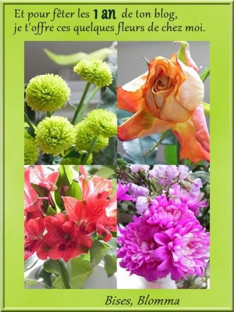 Cadeau fleuri de Blomma par Pigut