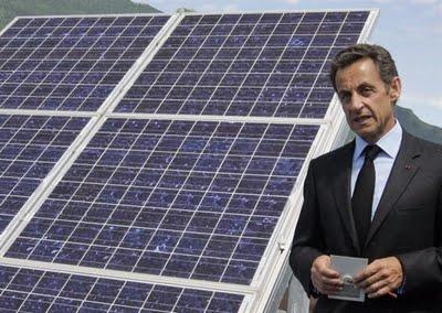 Sarkozy et les énergies renouvelables : Belles promesses et ... mauvais bilan !