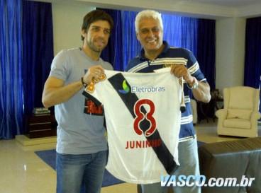 Juninho de retour à Vasco de Gama !
