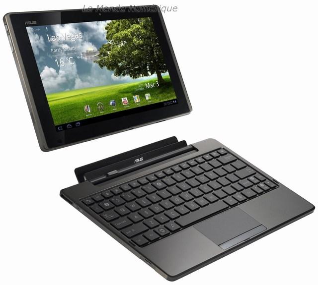Asus lance sa gamme de tablettes Eee Pad dont l’Eee Pad Transformer