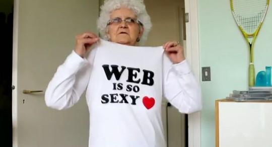 mamie web 540x292 Mémé Lulu, la pro du net