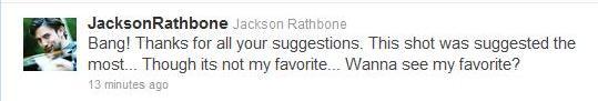 Jackson Rathbone change sa photo de profil
