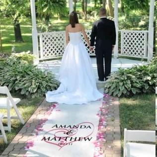 tapis-eglise-mariage-coeur Des coeurs, des coeurs, partout pour mon mariage