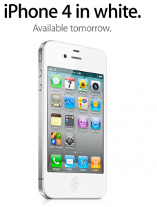 [iPhone] L’iPhone blanc confirmé pour le 28 avril 2011