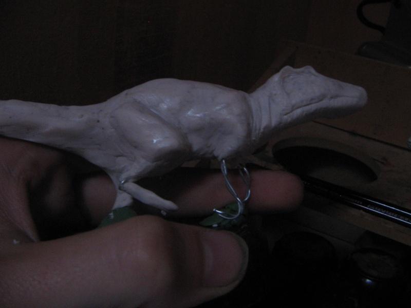 [Sculpture- WIP] Vélociraptor