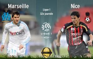 Football : Marseille Nice 4-2 Ligue 1 32e journée résumé