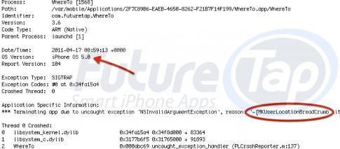 Apple: L’iOs 5 serait actuellement en test?