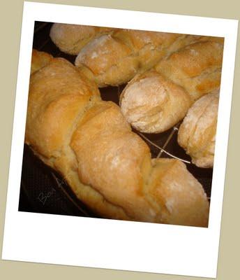 Petits pains parisiens - Panecillos parisienses