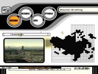 Écran de mission du jeu vidéo Ace Combat 3: Electrosphere