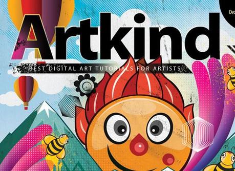 42 tutoriels Photoshop pour célébrer le printemps! Une page couverture vectorielle d'un magazine en Photoshop